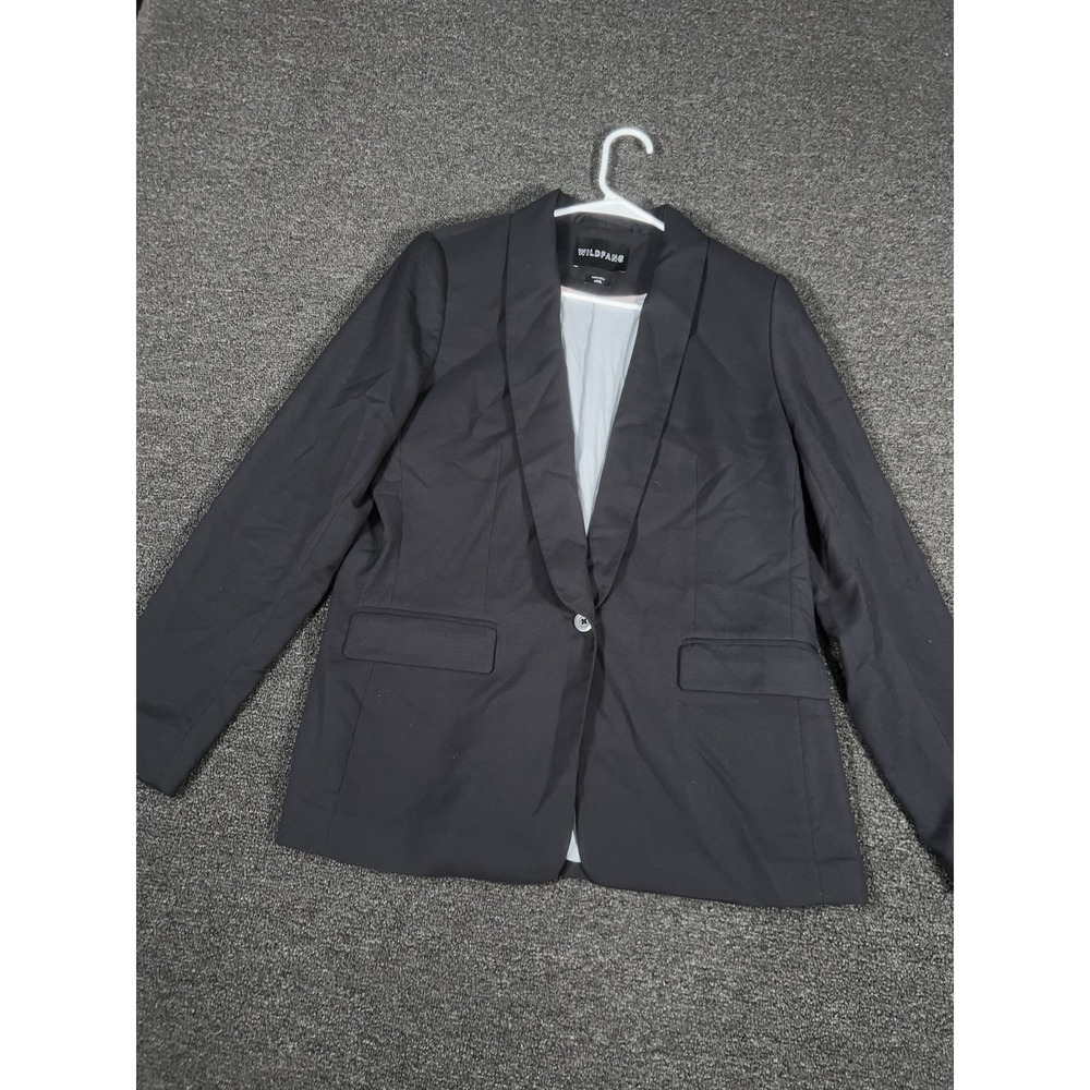 Wildfang The Empower Tux Blazer Jacket Women's Large Black Office Academia